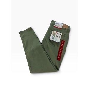 Seven7 Women's Green Straight Leg Jeans Size 14 NEW